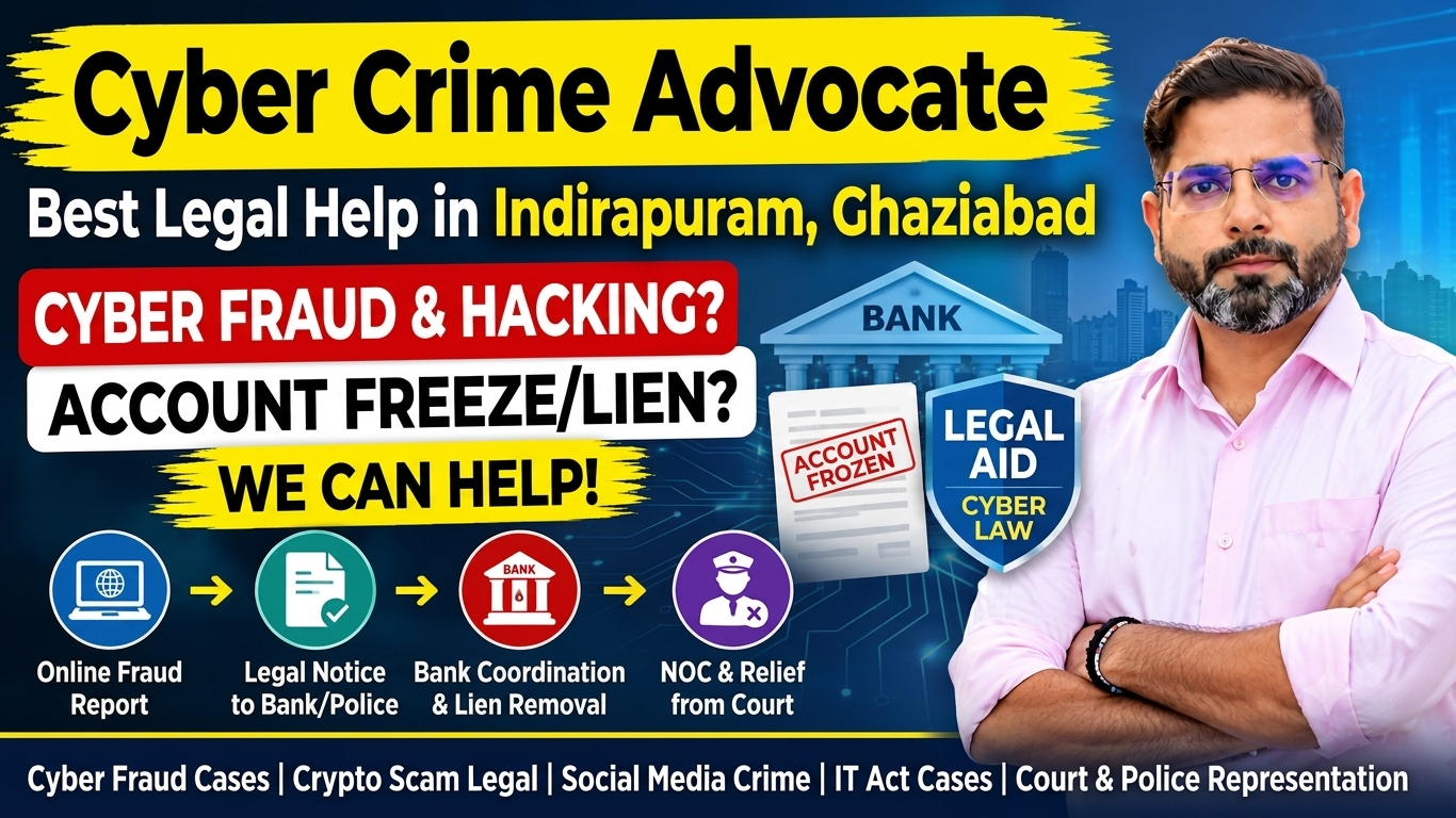 Best Cyber Crime Advocate in Ghaziabad Uttar Pradesh